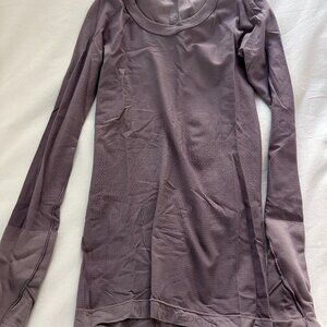 Lululemon Swiftly Long Sleeve Purple Size 2
